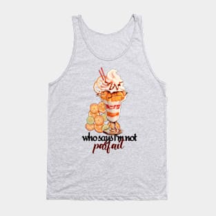 Confident Orange Parfait Dessert Tank Top